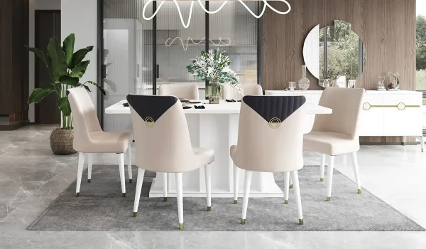 Gold Bella Dining Room